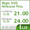 Київська Русь курс долара