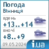 Погода в у Вінниці