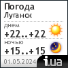 Погода в Луганске
